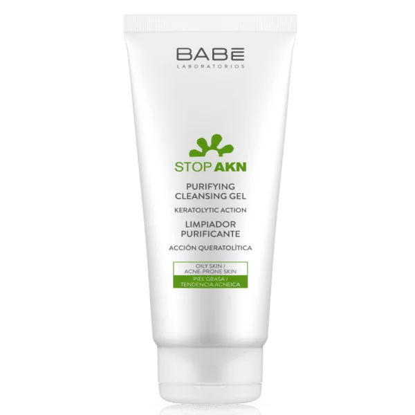 babe stop akn purifying cleansing gel