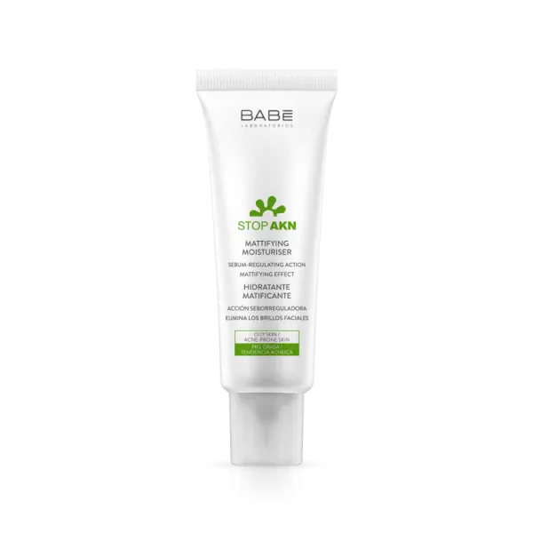 babe mattifying moisturiser serum regulating action mattifying effect