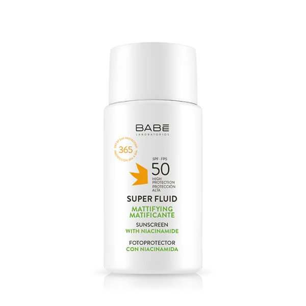 kem chống nắng babe super fluid mattifying