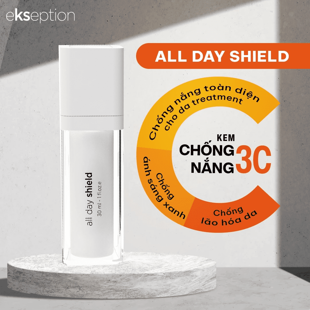 kem chống nắng ekseption all day shield