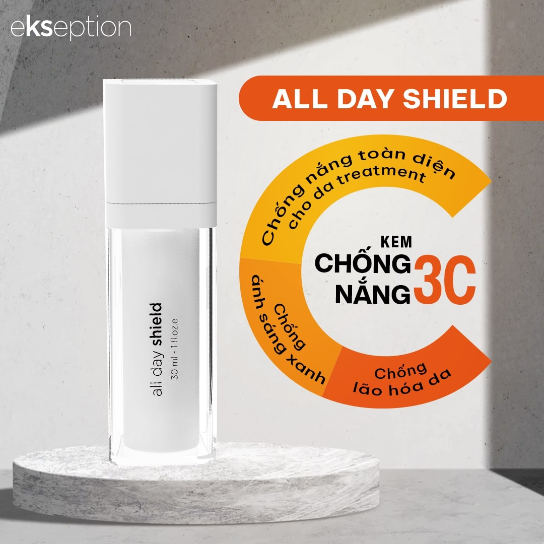 kem chống nắng ekseption all day shield